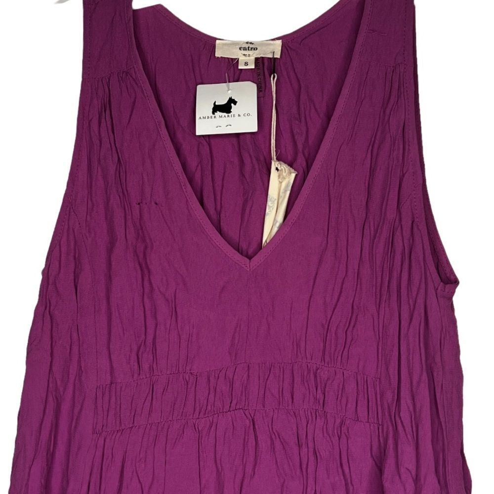 Entro Purple Top nwt - Picture 2 of 7